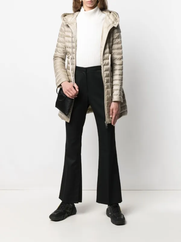moncler barbel drawstring puffer jacket