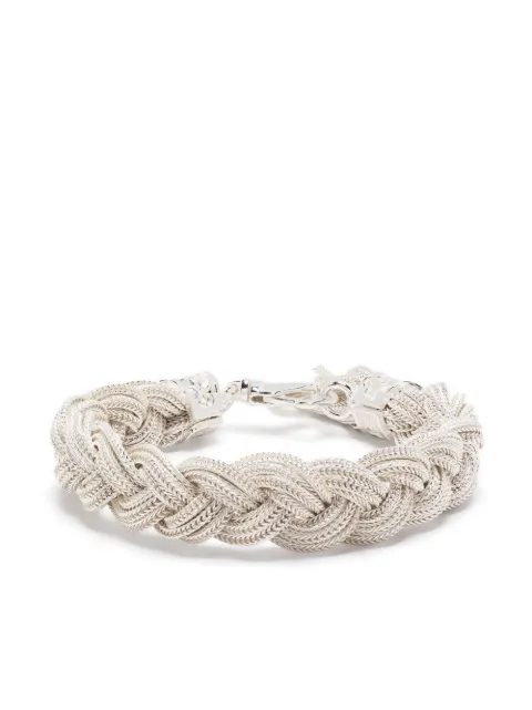 Emanuele Bicocchi bracelet Ice à design tressé