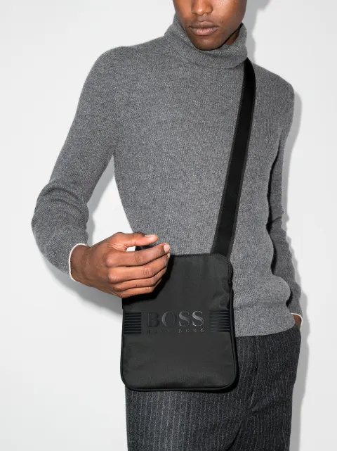 boss pixel crossbody bag