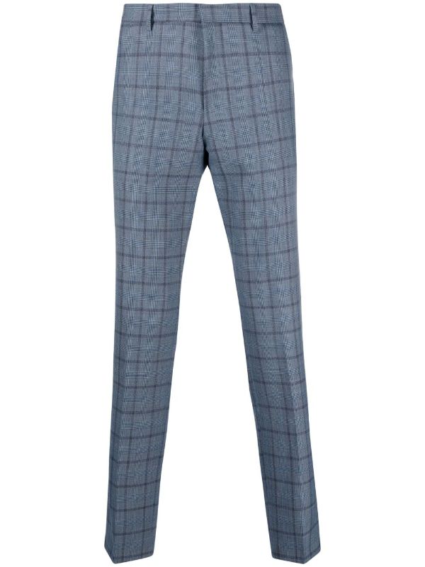 hugo boss plaid pants