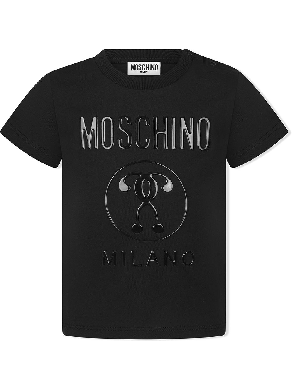 фото Moschino kids футболка с логотипом