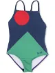Image 1 of Bobo Choses colour-block swimsuit