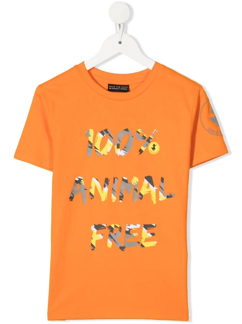 Save The Duck Kids футболка с короткими рукавами и надписью