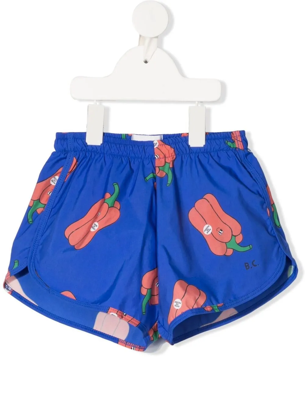 

Bobo Choses shorts de playa con calabazas estampadas - Azul