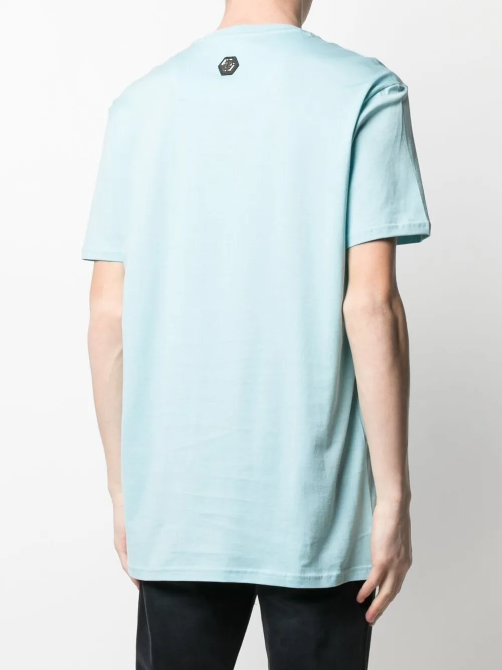 фото Philipp plein футболка с вышитым логотипом