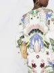 Valentino floral-embroidered dress