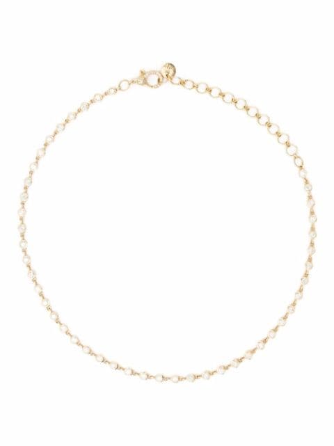 SHAY 18kt yellow gold diamond choker necklace