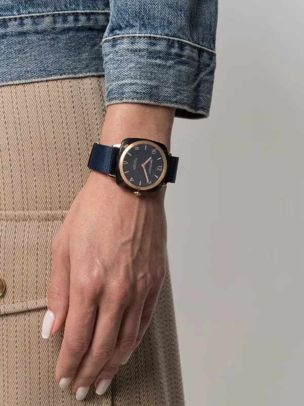BRISTON CLUBMASTER CHIC 腕時計 Briston Clubmaster Chic 36mm | ブルー | FARFETCH JP
