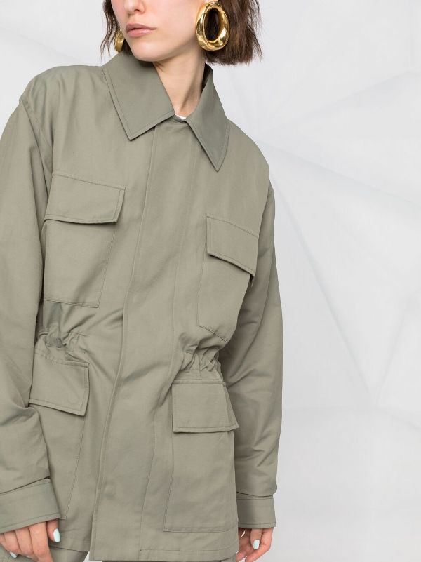 stella mccartney khaki coat