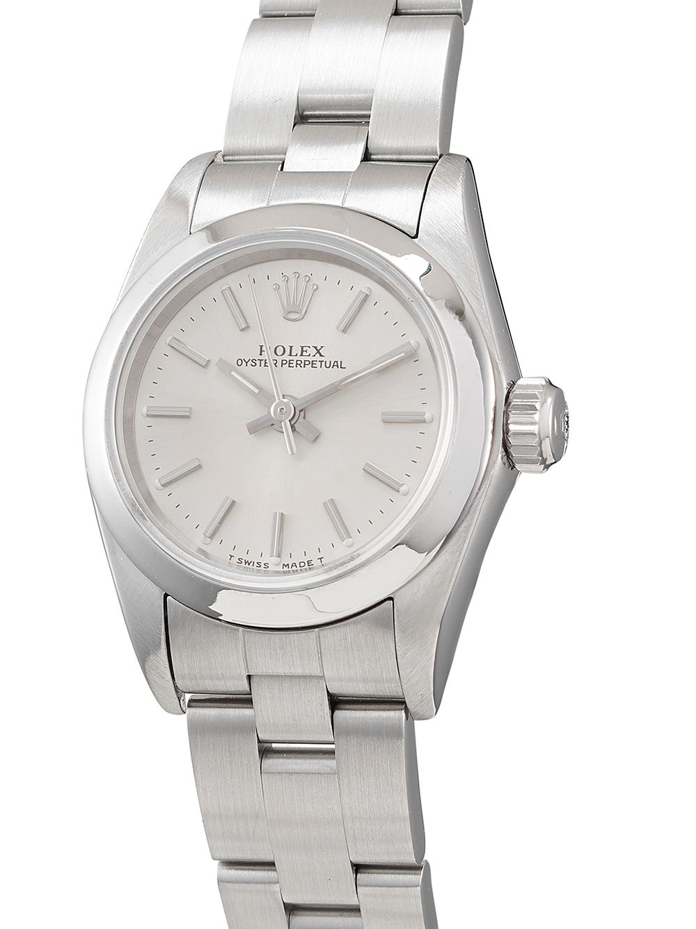 фото Rolex наручные часы oyster perpetual lady pre-owned 26 мм 1996-го года