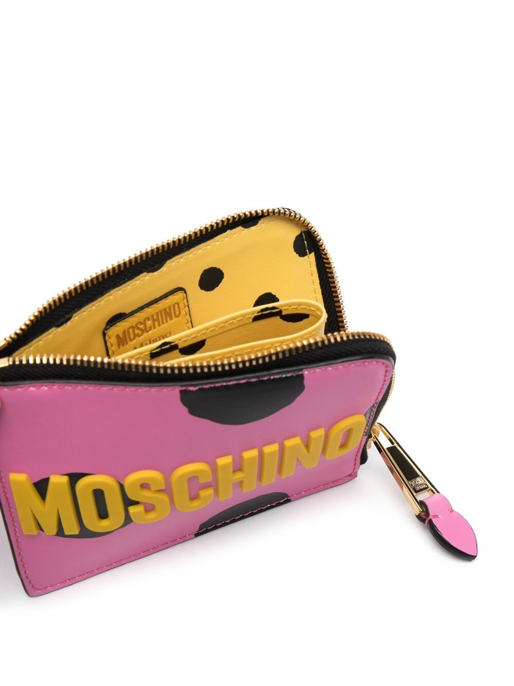 фото Moschino кошелек с графичным принтом и логотипом