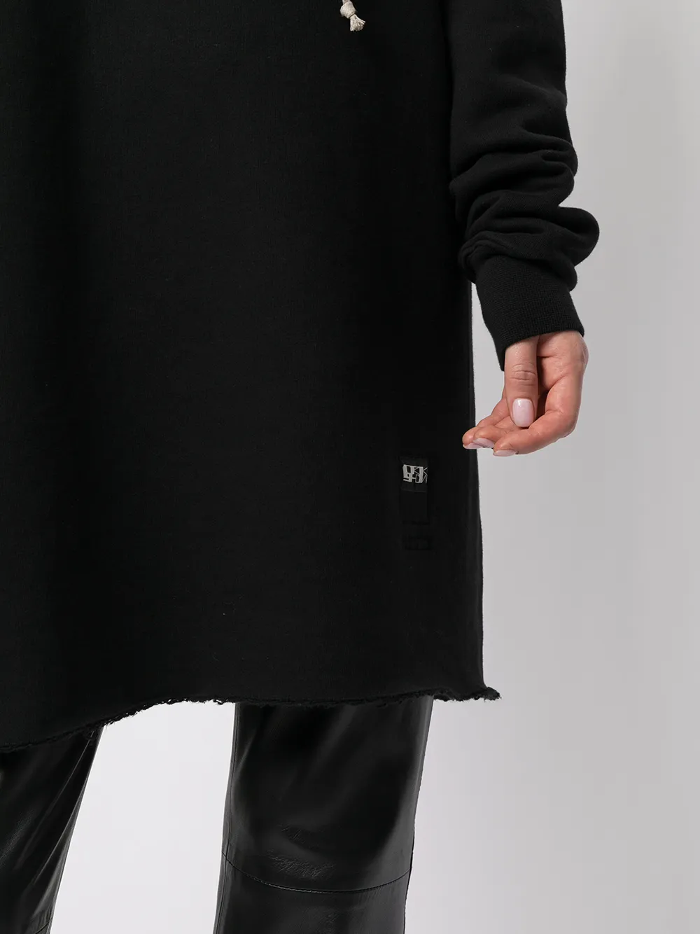 фото Rick owens drkshdw худи оверсайз с кулиской