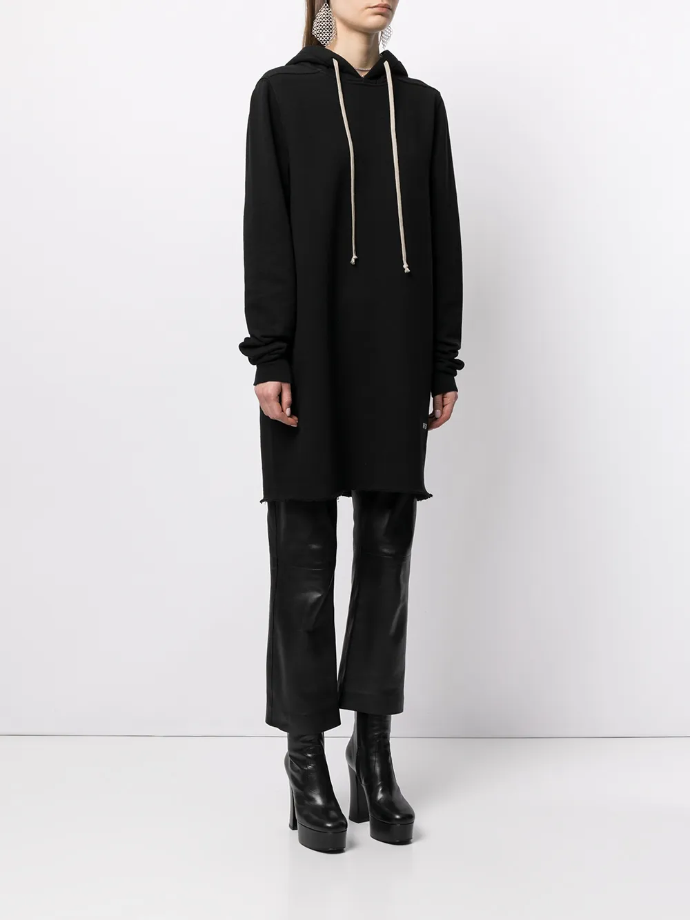фото Rick owens drkshdw худи оверсайз с кулиской