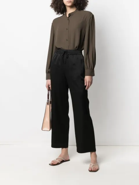 Shop Filippa K Hayley satin trousers 