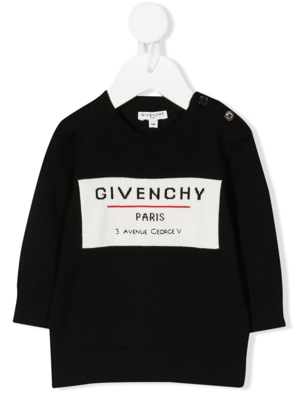 фото Givenchy kids толстовка с вышитым логотипом