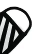 Off-White Diag-print face mask