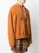 Palm Angels embroidered logo hoodie