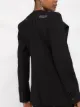 Off-White draped single-breasted jacket