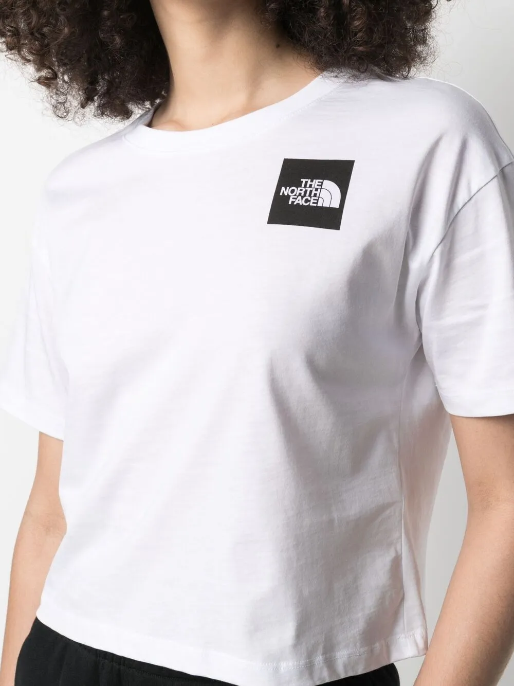 фото The north face футболка с нашивкой-логотипом