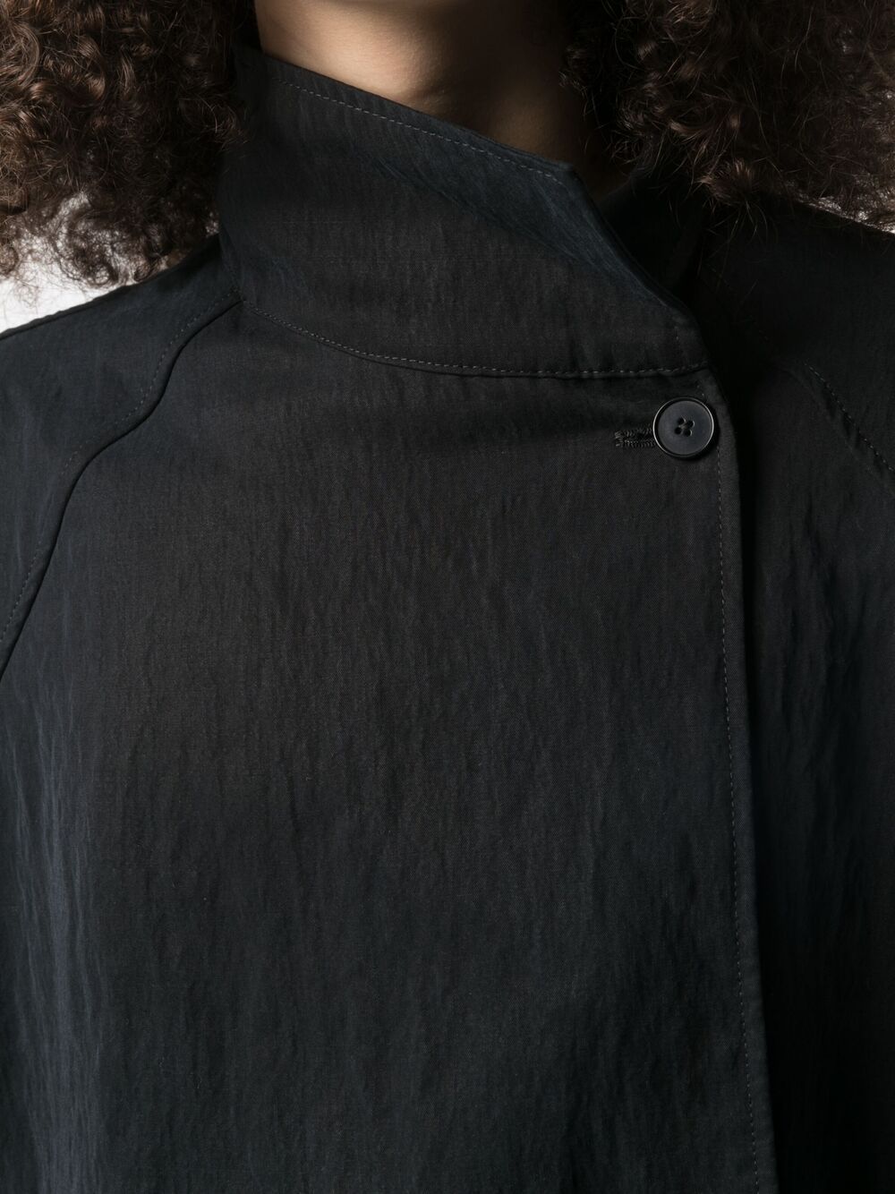фото Barena куртка с высоким воротником и поясом