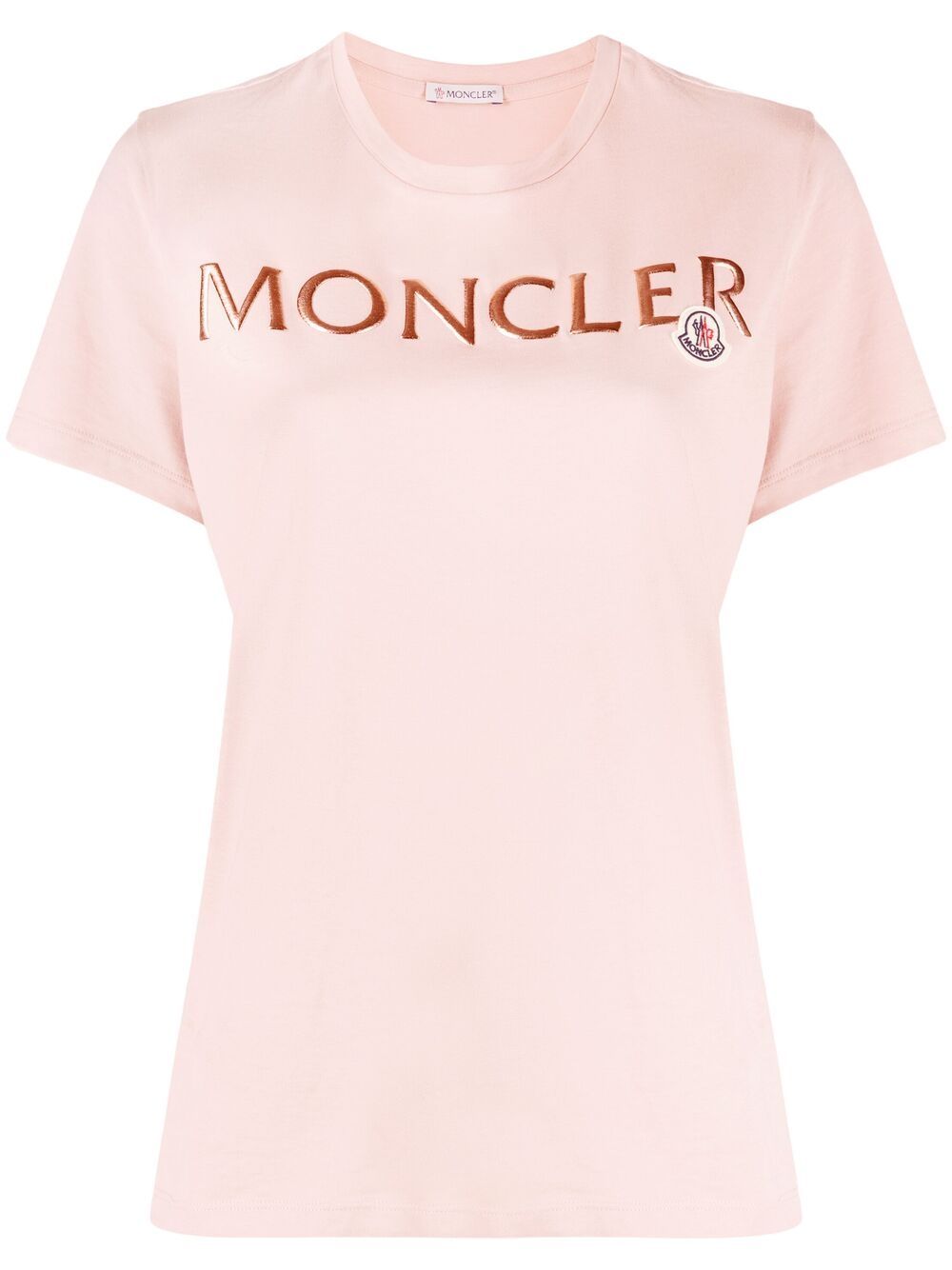 фото Moncler футболка с логотипом