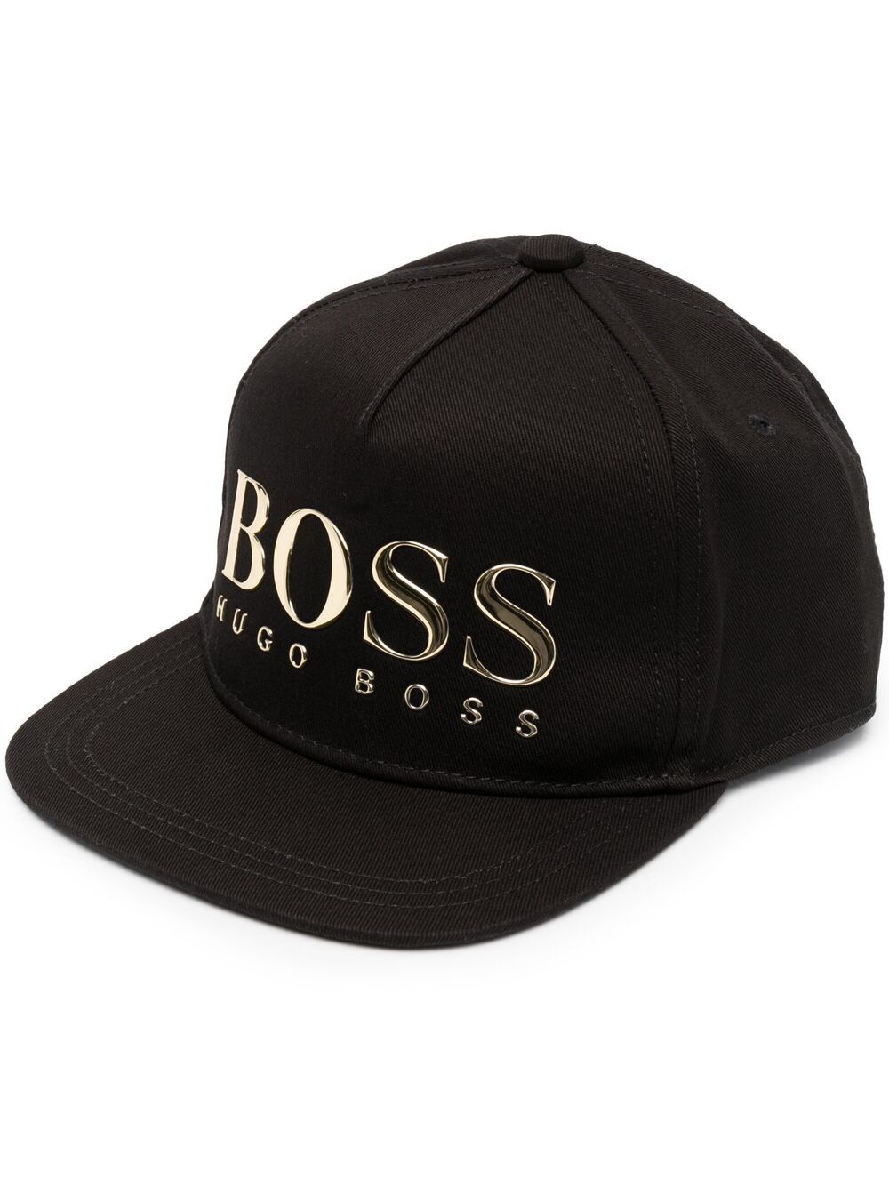 BOSSWEAR LOGO-EMBOSSED METALLIC CAP