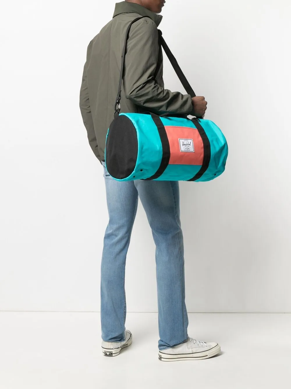 фото Herschel supply co. дорожная сумка с нашивкой-логотипом
