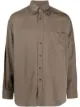 Image 1 of TOM FORD patch-pocket lyocell shirt