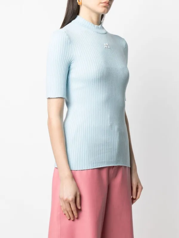 Courrèges リブニット トップ 通販 - FARFETCH Courrèges リブニット トップ 通販 - FARFETCH