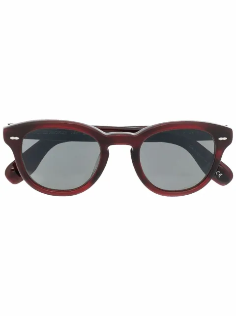 Oliver Peoples marble-effect sunglasses
