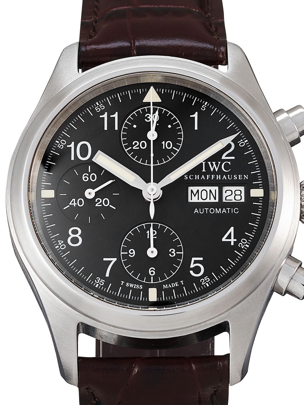 фото Iwc schaffhausen наручные часы pilot's watch pre-owned 39 мм 2012-го года