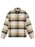 John Elliott check-print button-up shirt - Neutrals