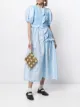 Image 2 of Cecilie Bahnsen Camden ruffled puff-sleeve dress
