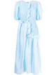Image 1 of Cecilie Bahnsen Camden ruffled puff-sleeve dress