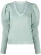 Image 1 of Ulla Johnson puff-sleeve top