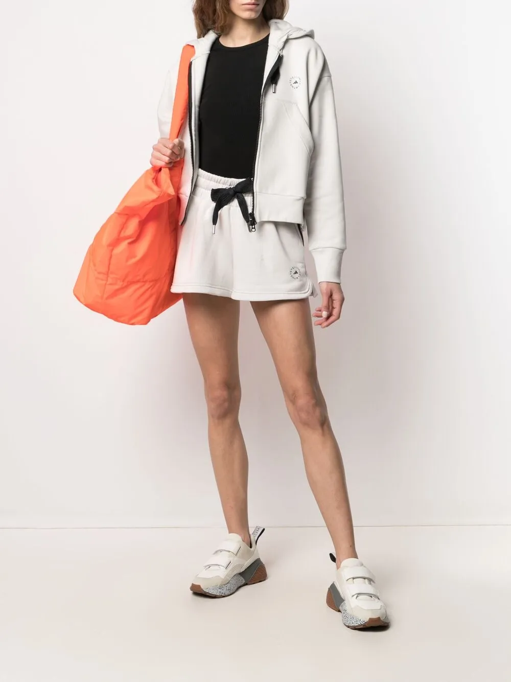 фото Adidas by stella mccartney спортивные шорты с логотипом
