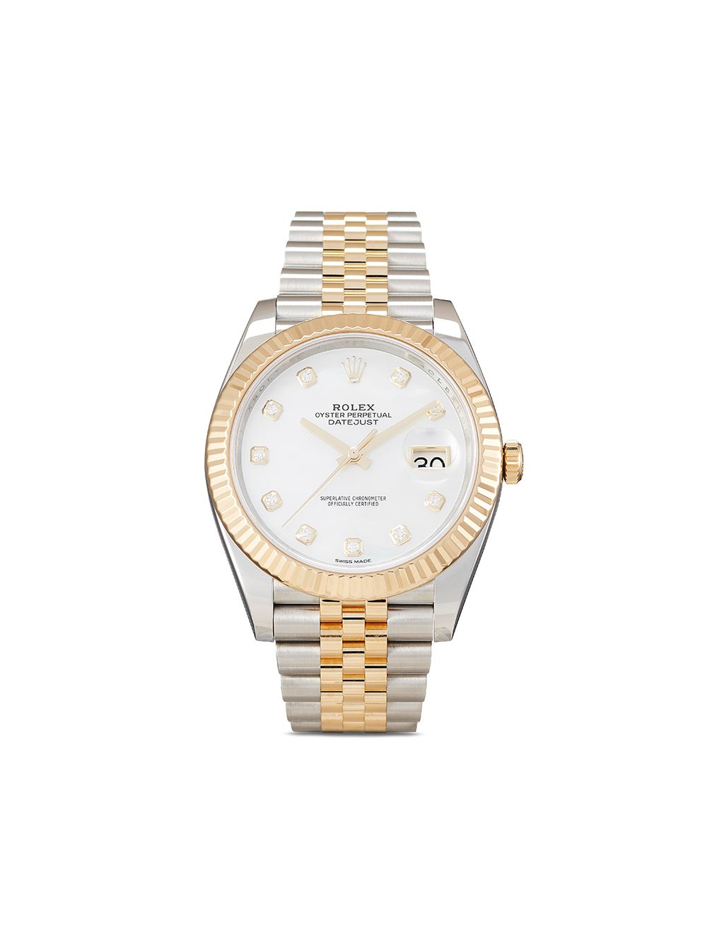 фото Rolex наручные часы datejust pre-owned 41 мм 2020-го года