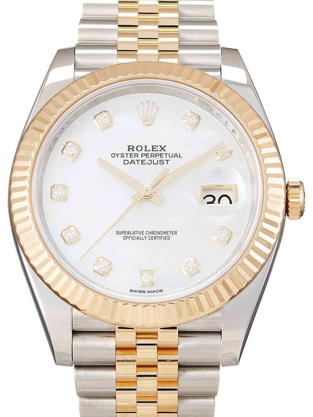 фото Rolex наручные часы datejust pre-owned 41 мм 2020-го года