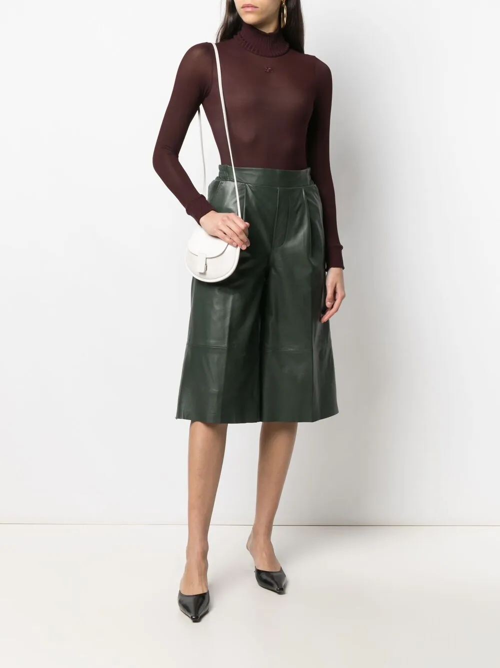 Courrèges Trui met logoprint - Rood