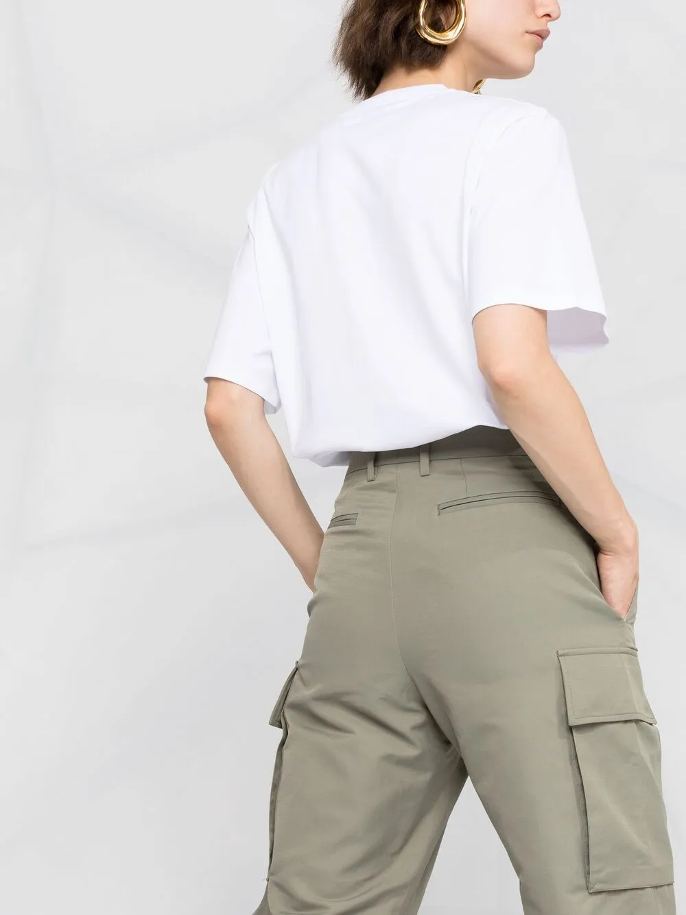 STRAIGHT-LEG CARGO TROUSERS