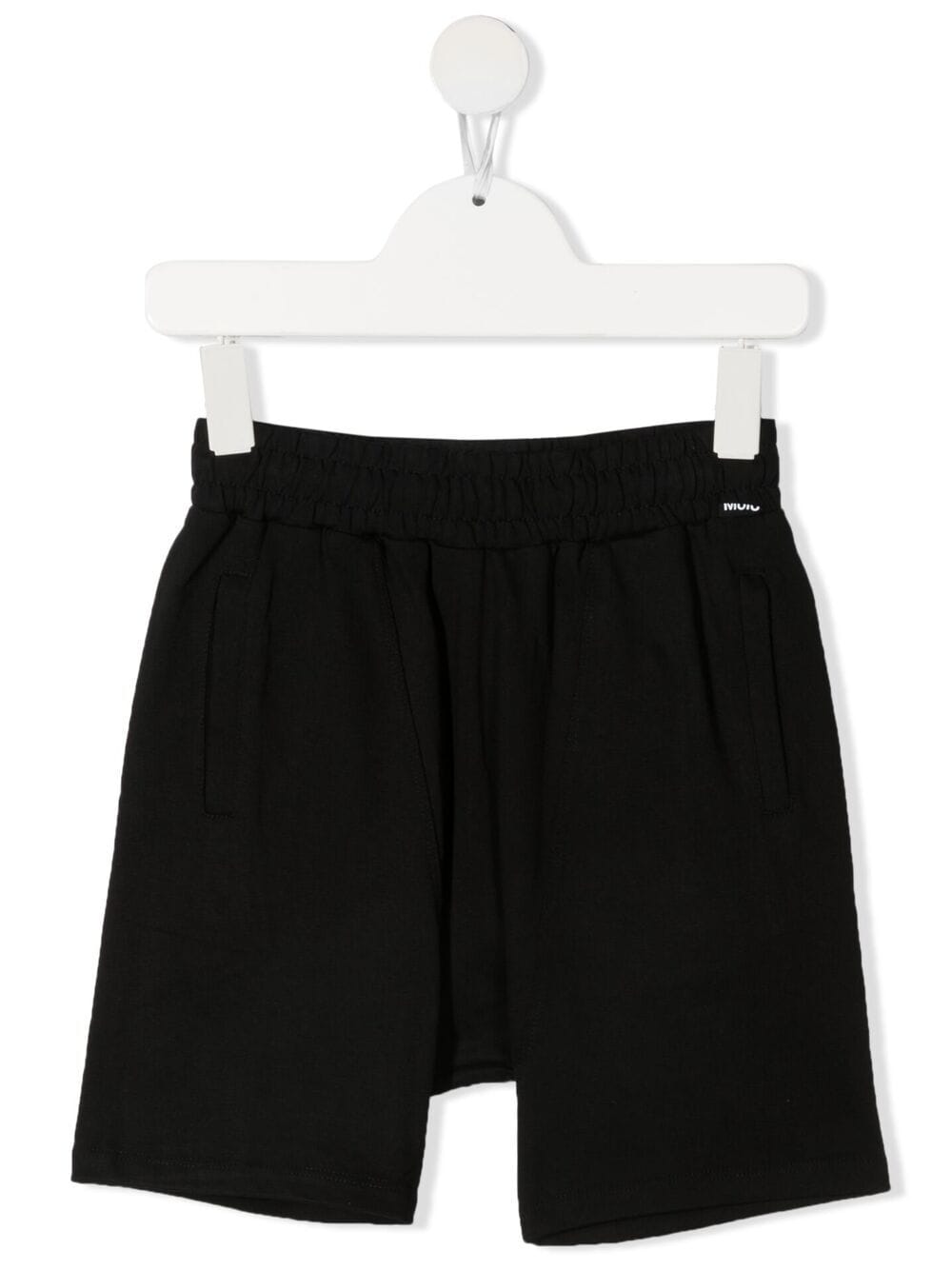 Molo Teen Anders Organic Cotton Sweatshorts In Black