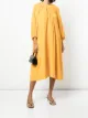 Image 2 of Tibi draped silk midi dress