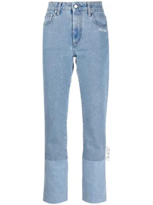 Off-White Straight-Leg Jeans for Women 