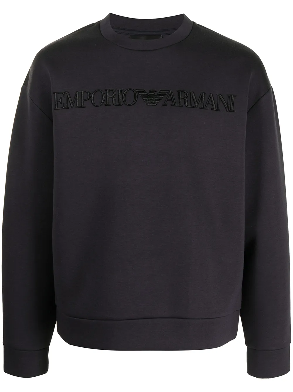 фото Emporio armani толстовка с вышитым логотипом