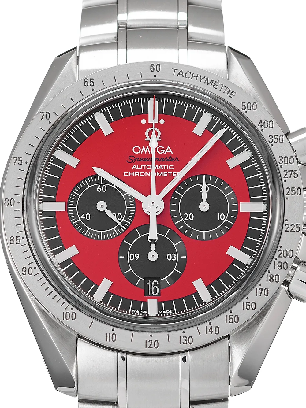 фото Omega наручные часы speedmaster 'michael schumacher' pre-owned 42 мм 2006-го года