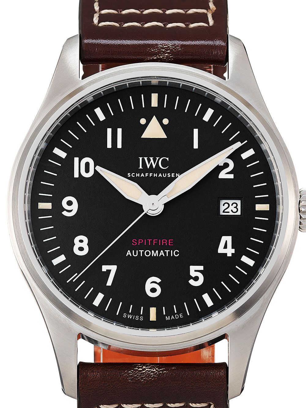 фото Iwc schaffhausen наручные часы pilot's watch automatic spitfire 'sihh 2019' 39 мм 2019-го года