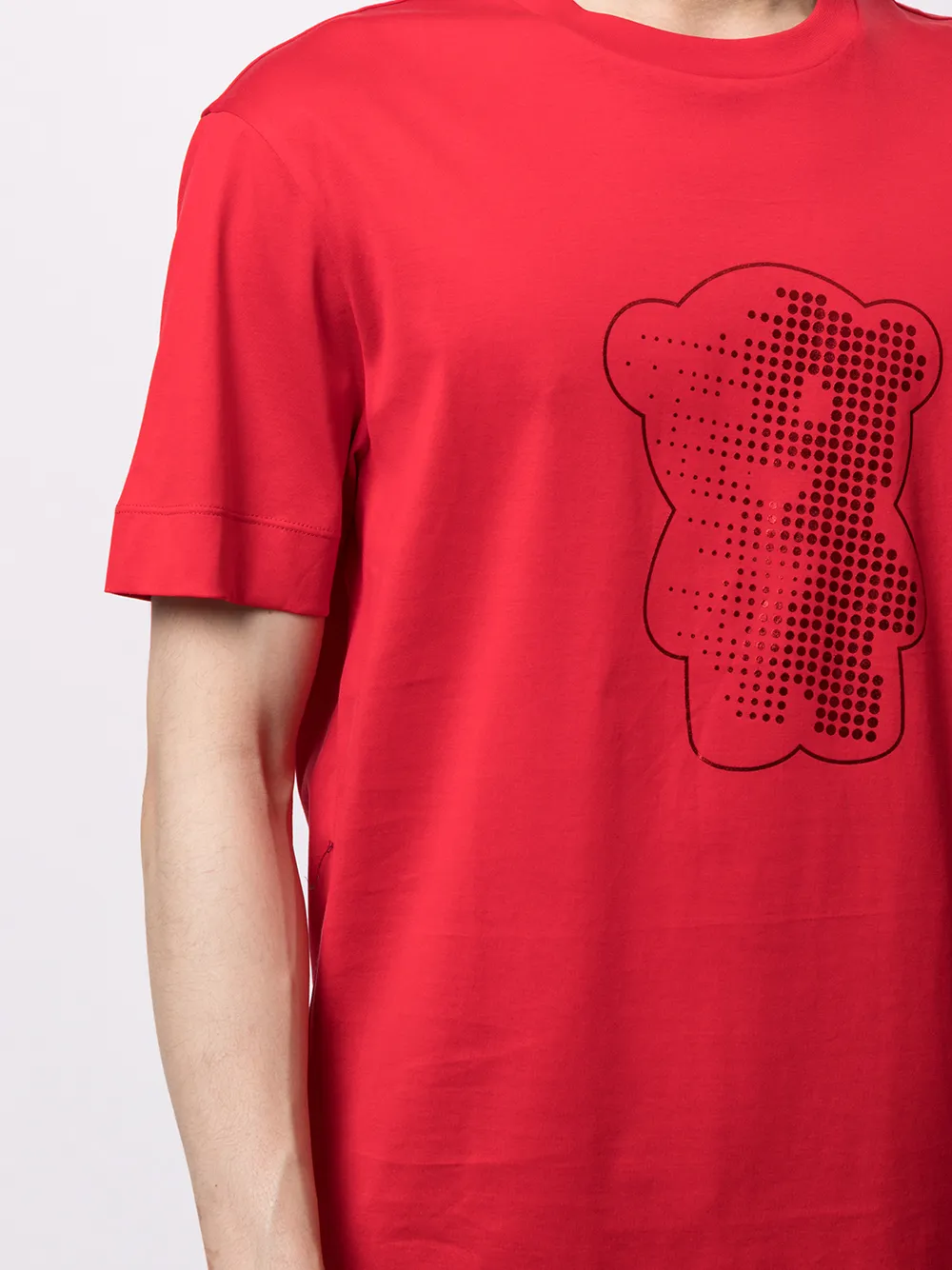 Armani teddy bear t on sale shirt