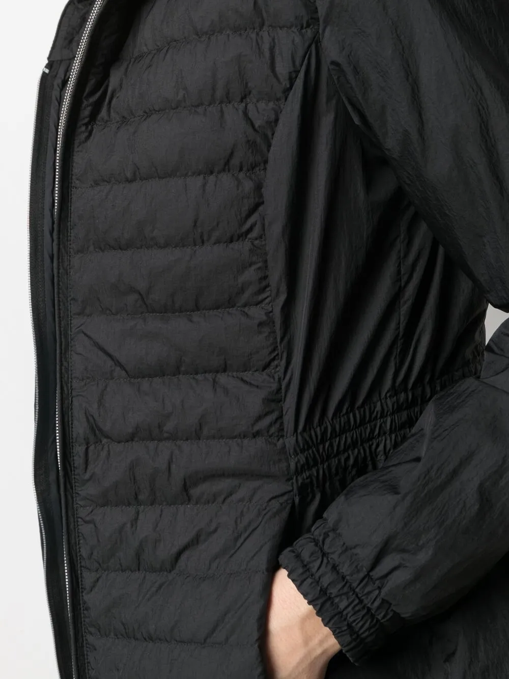 Woolrich Gewatteerd jack Zwart