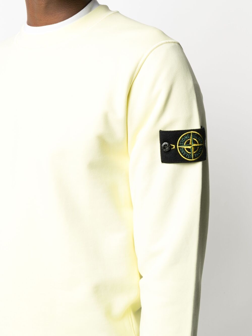 фото Stone island джемпер с нашивкой-логотипом