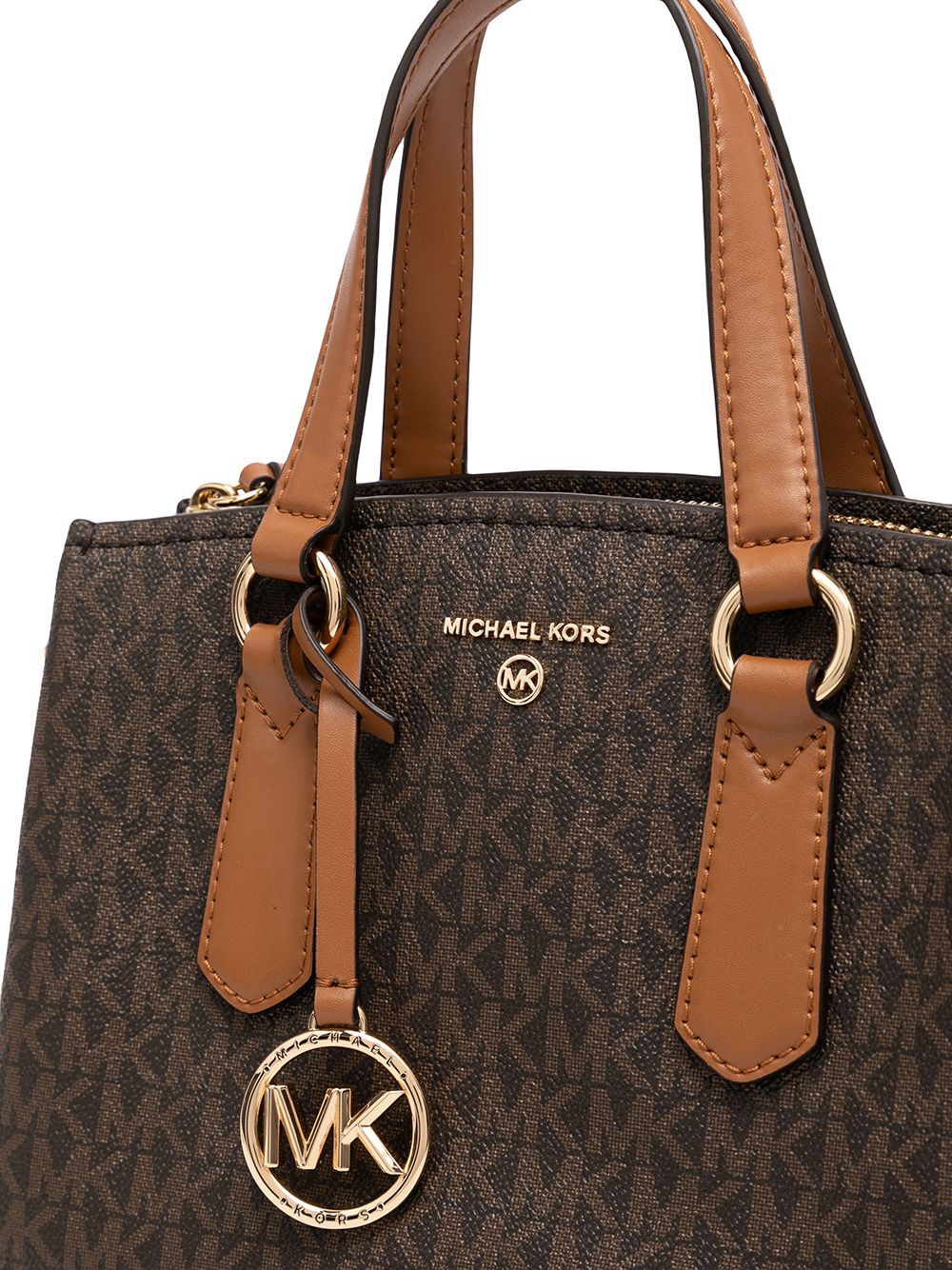 фото Michael kors сумка-сэтчел emma с монограммой